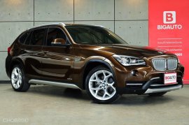 2014 BMW X1 2.0 E84 (ปี 09-15) sDrive18i xLine LCI AT ภายในสีนี้หายากที่สุดในของทุกสีครับ P9659.4848