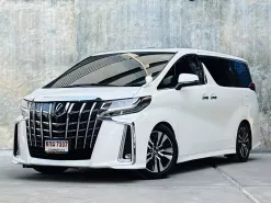 2021 Toyota ALPHARD 2.5 S C-Package รถตู้/MPV รถบ้านมือเดียว ไมล์น้อย เจ้าของขายเอง 