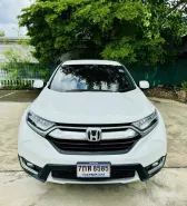 #Honda #CRV 2.4 S สีขาว ปี 2019  ไมล์ 55,000กม.