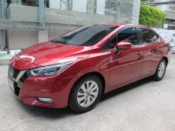 2020 NISSAN ALMERA 1.0 VL TURBO AUTO สีแดง  วิ่งน้อย 29,974 กม. รถสวยสภาพใหม่ มือเดียว ฟรีดาวน์