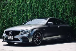 2019 Benz C200 1.5 AMG Dynamic แปลงโฉมเป็น C63S แต่งมาครบ จบที่เรา รถสวยไมล์น้อย 7X,XXX กม.