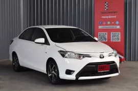 Toyota Vios 1.5 J 2016 รถบ้านมือเดียวออกห้างป้ายแดง ล้อแม็ก เบาะหนัง ติดแก๊ส LPG ฟรีดาวน์ได้