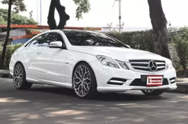 Benz E200 CGI 1.8 W207 AMG 2012 รถบ้านมือเดียวออกศูนย์เจ้าของดูแลดี ไมล์น้อย 7 หมื่นกว่าโล