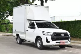 Toyota Hilux Revo 2.4 SINGLE Entry 2021 กระบะตู้ทึบเกียร์ออโต้ความสูง 1.85 เมตร พร้อมใช้งาน