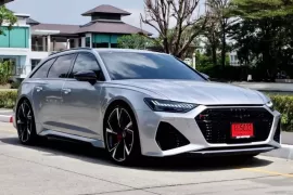 2021 Audi RS6 4.0 Avant quattro Wagon รถบ้านมือเดียว ไมล์น้อย 