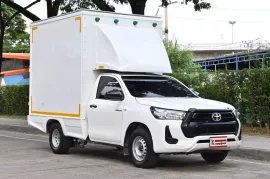 Toyota Hilux Revo 2.4 SINGLE Entry 2021 กระบะตู้ทึบภายในใหม่ความสูง 2 เมตร พร้อมใช้งาน