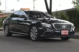 Benz E350e 2.0 W213 Exclusive 2017 รถบ้านมือเดียวใช้งานน้อยไมล์เพียง 7 หมื่นกว่าโล ตัวท๊อปสุด 