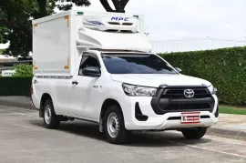 Toyota Revo 2.4 (2024 ) SINGLE Entry กระบะติดหลังคาใส่เครื่องทำความเย็นความสูง 1.60 เมตร