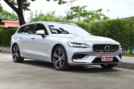 Volvo V60 2.0 Recharge T8 Inscription 4WD 2020 รถบ้านมือเดียว ไมล์เพียง 3 หมื่นกว่าโล ยังมีวารันตี