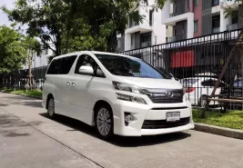 2012 Toyota VELLFIRE 2.4 Z G EDITION ฟรีทุกค่าดำเนินการ