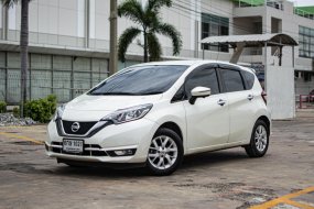 ขายรถ นิสสันโน๊ตมือสอง 2017 Nissan Note 1.2 VL ตัวท๊อป  รถบ้านมือเดียว ฟรีดาวน์ ฟรีส่งรถทั่วไทย
