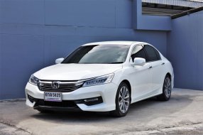 2018 Honda ACCORD 2.0 EL i-VTEC รถเก๋ง 4 ประตู ดาวน์ 0% รถประจำตำแหน่งผู้บริหาร ไมล์แท้บริษัทขายเอง