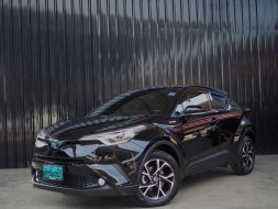 2019 Toyota C-HR 1.8 HV HI ดำ - มือเดียว รุ่นท็อปไฮบริด วารันตี-07.2024 ปี19แท้ hybrid
