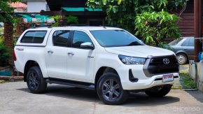 2021 Toyota Hilux Revo 2.4 Prerunner Entry รถกระบะเกียร์ออโต้ มือเดียวไมล์น้อย วารันตรีเหลือครบ