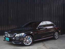 2017 Mercedes-Benz C350e W205 2.0 Avantgarde ดำ - มือเดียว มีสายชาร์จ plug-in HV