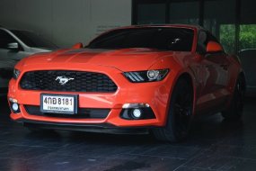 Ford Mustang 2.3 EcoBoost Fastback 2017 สีส้ม มือเดียว เซอร์วิสตลอด