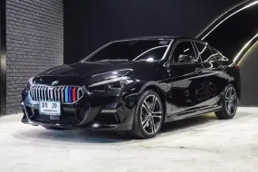 2021 BMW 220i Gran Coupe M Sport สีดำภายในแดง ไมล์แท้ 4x,xxx km.  