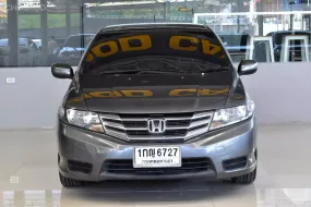 2012 Honda CITY 1.5 V i-VTEC รถเก๋ง 4 ประตู รถสภาพดี ออกง่าย ฟรีดาวน์