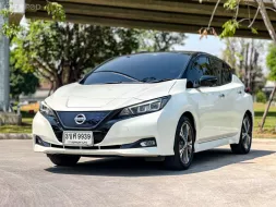 2021 NISSAN LEAF, EV โฉม ปี19-ปัจจุบันสีขาว ไฟฟ้าล้วน  มือเดียวออกห้าง รถสวยสภาพ เกรด A 