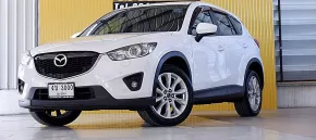 2014 Mazda CX-5 2.5 S AT สีขาว SUV Auto เบนซิน ไม่เคยแก๊ส เครื่องเกียร์ดีมาก ไม่เคยมีชนหนัก