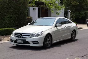 2012 Mercedes-Benz E250 1.8 AMG Dynamic รถเก๋ง 2 ประตู 