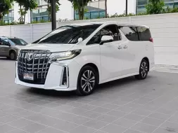 2022 Toyota ALPHARD 2.5 S C-Package รถตู้/MPV รถบ้านมือเดียว ไมล์น้อย 