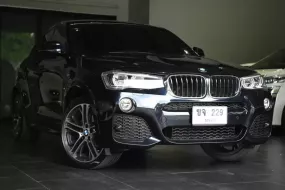 2018 BMW X4 2.0 xDrive20d M Sport 4WD SUV รถบ้านมือเดียว ไมล์แท้ ประวัติดี 