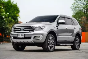 New !! Ford Everest 2.0 Bi-Turbo 4WD ปี 2018  รถมือเดียวป้ายแดง สภาพนางฟ้า รถขับดีมาก