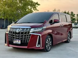 2019 Toyota ALPHARD 2.5 S C-Package รถตู้/MPV ขายรถบ้านมือเดียว ไมล์น้อย ประวัติดี 
