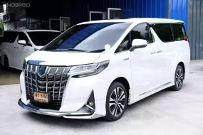2021 Toyota ALPHARD 2.5 Hybrid E-Four 4WD รถตู้/MPV รถบ้านแท้