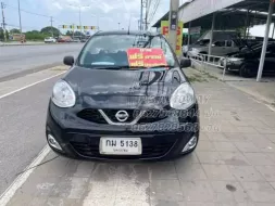 2016 Nissan MARCH 1.2 E รถเก๋ง 5 ประตู ฟรีดาวน์