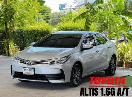 ฟรีดาวน์ ไม่เคยดมแก็ซ Toyota Corolla Altis 1.6 G รถเก๋ง 4 ประตู 