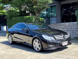 2013 BENZ E COUPE AMG PACKAGE รถมือเดียวออกป้ายแดง รถวิ่งน้อย ประวัติ SERVICE ครบ ไม่เคยมีอุบัติเหตุ