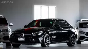 ไมล์แท้ 50,000 กม. 2020 Mercedes-Benz C43 3.0 AMG 4MATIC 4WD รถเก๋ง 4 ประตู รถบ้านแท้