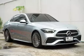 2022 Mercedes-Benz C220 2.0 d AMG Dynamic รถเก๋ง 4 ประตู รถสวย ไมล์น้อย ประวัติดี 