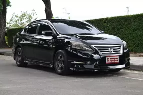 Nissan Sylphy 1.8 V 2014 รถบ้านมือเดียวสภาพดี ใช้งานน้อยไมล์ดพียง 1.1 แสนโล