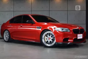 2013 BMW M5 4.4 F10 Sakhir Orange Metallic Sedan AT รถย้ายจาก M5 F10 คันเดียวไม่ทยอยเก็บของ B400