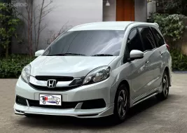 2014 Honda Mobilio 1.5 V รถมือเดียว ชุดแต่งรอบคัน ไม่เคยติดแก๊ส