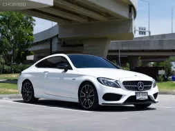 2018 Mercedes-Benz C43 3.0 AMG 4MATIC 4WD รถเก๋ง 2 ประตู รถบ้านมือเดียว