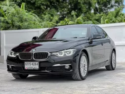 2016 BMW SERIES 3, 320d LUXURY โฉม F30 ปี12-20 สีดำ เครื่องยนต์ 2.0 ดีเซล 