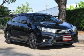 Toyota Corolla Altis 1.8 ESPORT 2015 รถบ้านมือเดียว ตัวแต่งพิเศษจากศูนย์ ฟรีดาวน์ได้