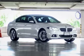 2015 BMW 528i 2.0 M Sport รถเก๋ง 4 ประตู รถสวย ไมล์แท้ิประวัติดี 