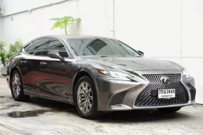 2018 Lexus LS350 3.5 Luxury รถเก๋ง 4 ประตู ออกรถง่าย รถสวย ออกศูนย์ ไมล์แท้ 