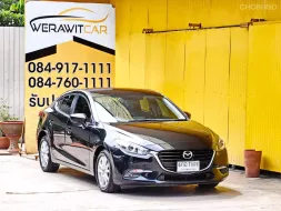 Mazda 3 2.0 S Sedan ปี 2018 เครื่อง เบนซิน รถสวย โครงสรา้งบางเดิมทั้งคัน เครื่องเกียร์ดีช่วงล่างแน่น