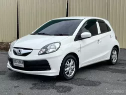 2012 Honda BRIO 1.2 V Hatchback มือเดียว ไมล์แท้ รถสวยพร้อมใช้งาน