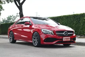 Mercedes-Benz CLA250 AMG 2.0 W117 Dynamic รถบ้านมือเดียวออกศูนย์ ใช้งานน้อยไมล์เพียง 7 หมื่นกว่าโล