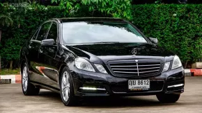 2011 Mercedes-Benz E250 2.0 Edition E รถเก๋ง 4 ประตู 