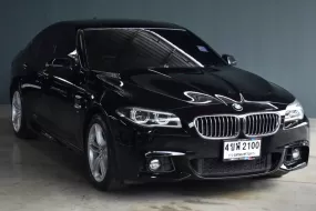 2016 BMW 525d 2.0 M Sport รถเก๋ง 4 ประตู ฟรีดาวน์ รถสวย ไมล์น้อย มือเดียวป้ายแดง 