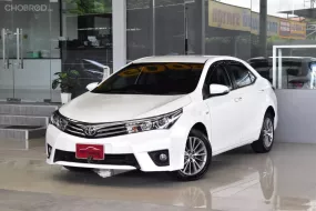 Toyota Corolla Altis 1.8 V ปี 2014 ไม่เคยติดแก๊สแน่นอน รถบ้านแท้ๆ เข้าศูนย์ตลอด ยางสวย ออกรถ0บาท