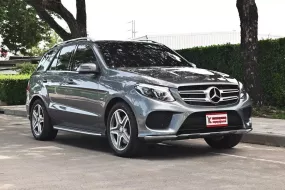 Benz GLE500e 3.0 W166 4MATIC AMG Dynamic 4WD 2017 รถมือเดียวออกศูนย์ใช้งานน้อยไมล์เพียง 6 หมื่นโล